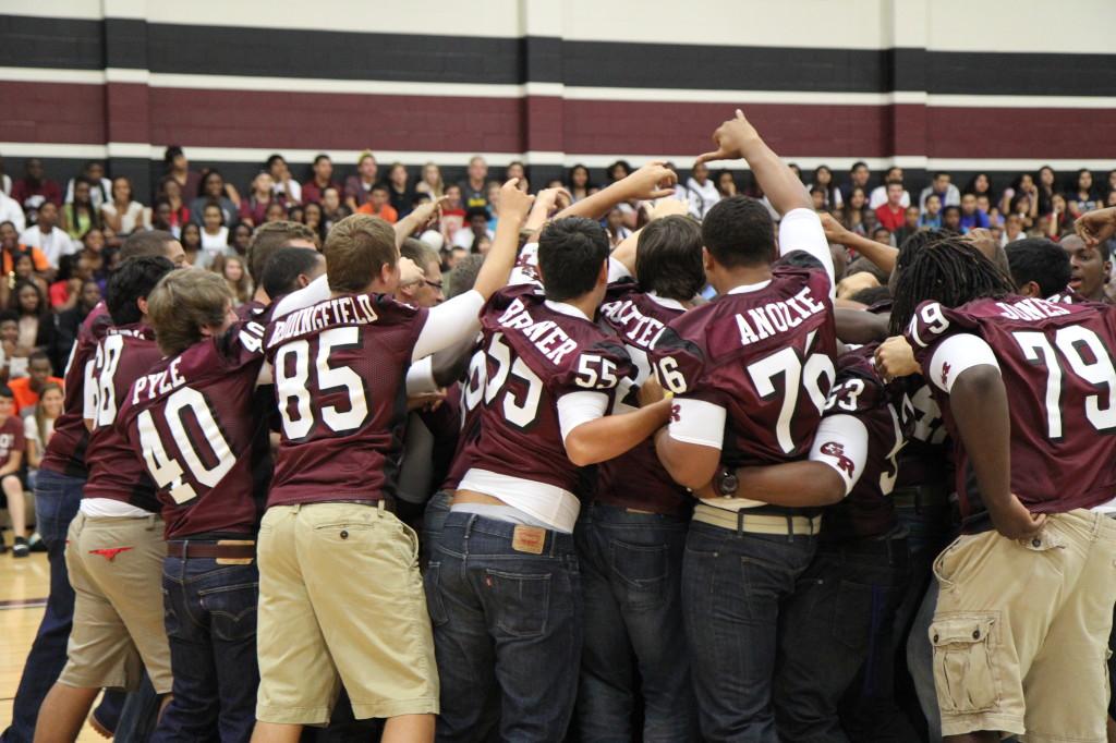 First Varsity Pep Rally