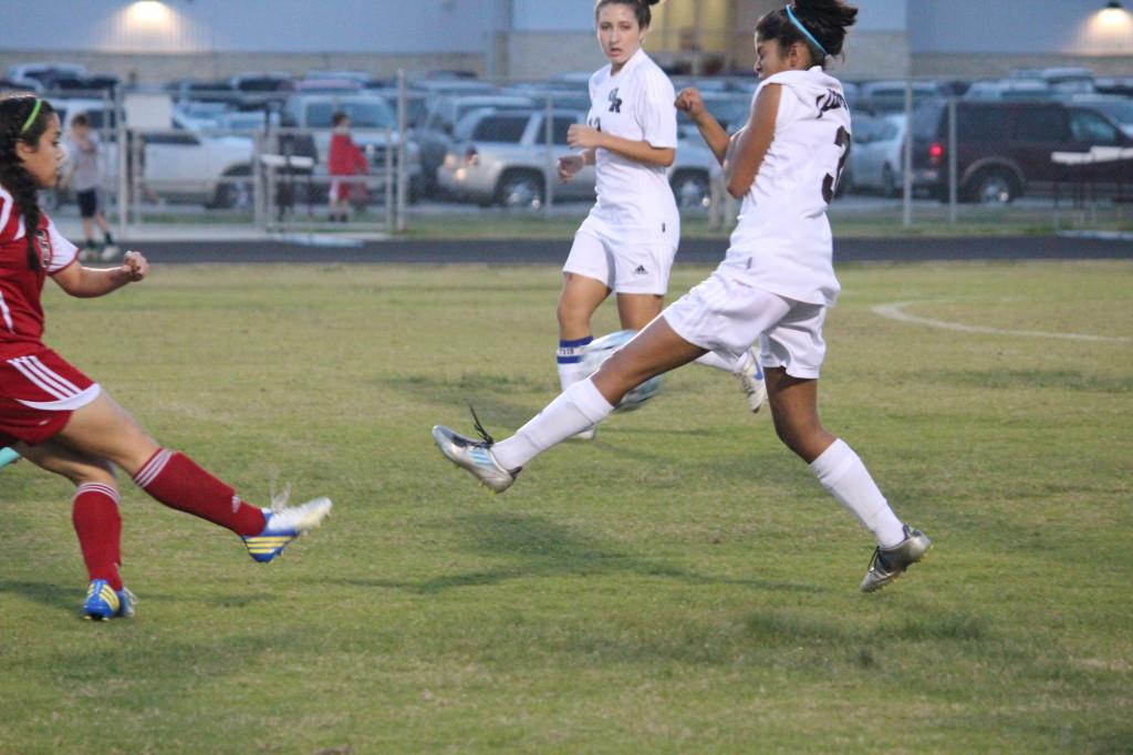 JV Lady Longhorn soccer defeats Terry Rangers 6-0