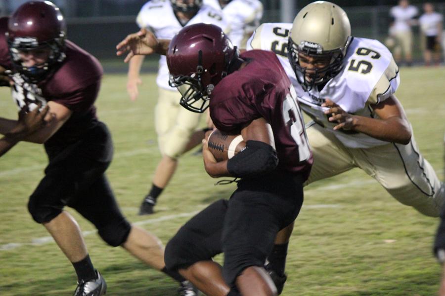 JV Maroon Football Wins First District Game Against the Foster Falcons