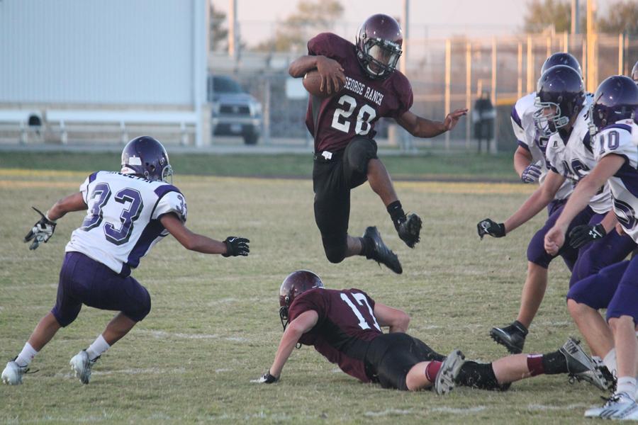 JV+Maroon+Football+Improves+to+6-1+After+Win+Over+Angleton