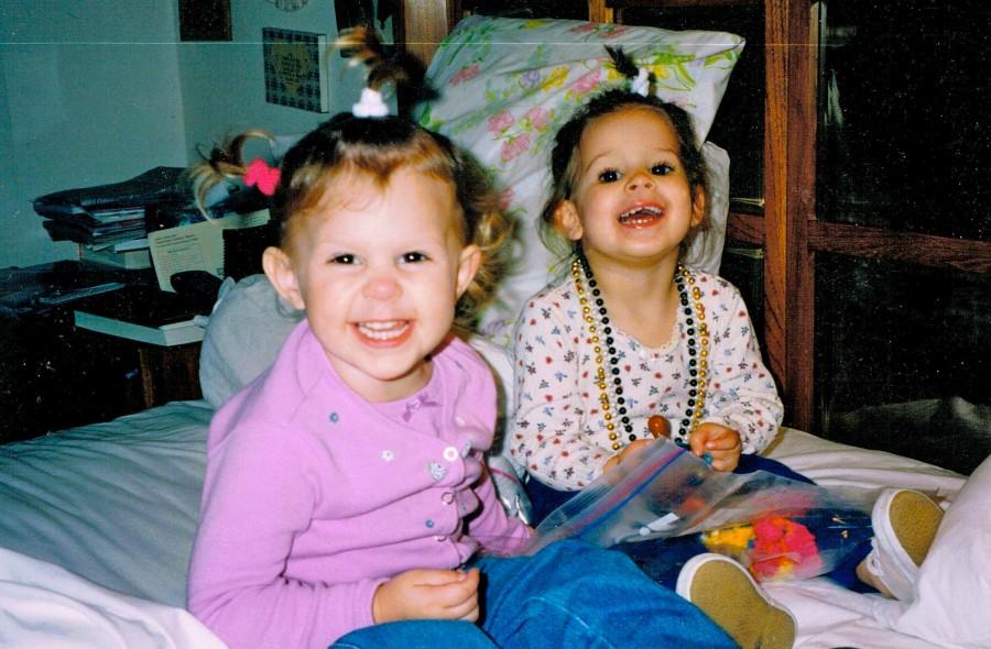 Yes, I am the goofy looking child with three ponytails sticking out of her head and a smile that screams silliness.  