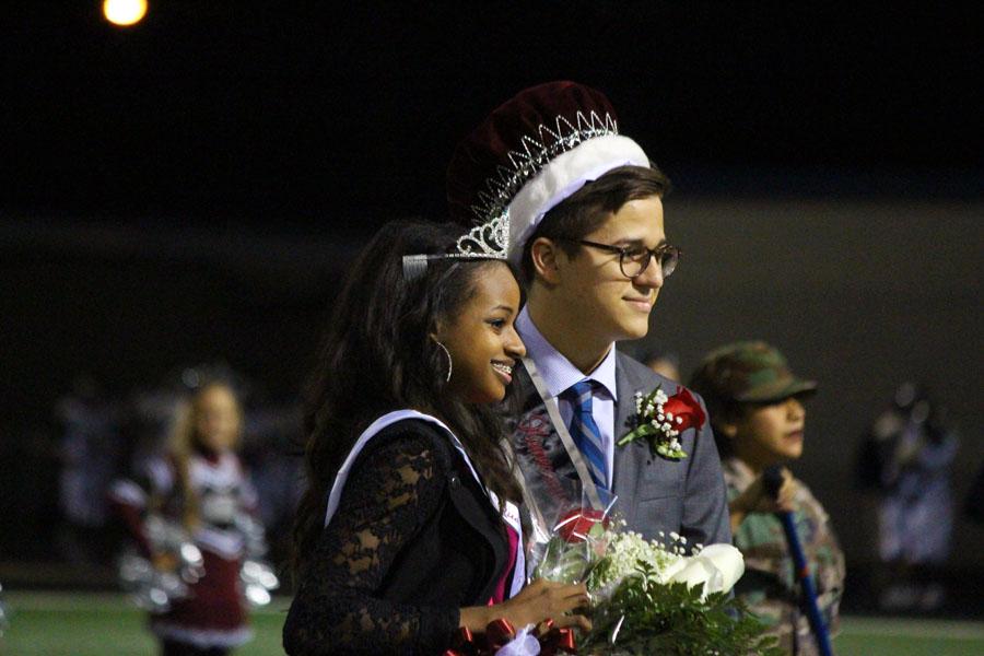 The new king and queen - Chaya Oliver and James Frank