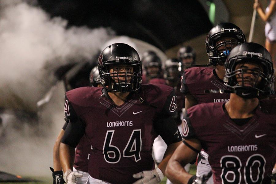 Offensive lineman Nathan Hernandez and Wide receiver Leroy Franklin