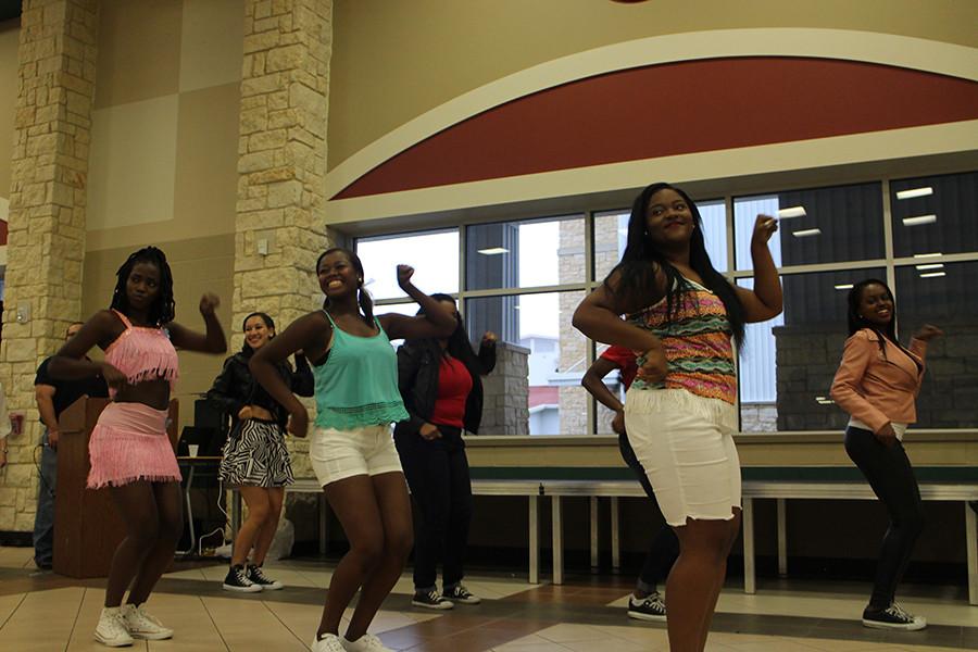 (From Left to Right): Deja Johnson, Morgan McKnight, Lia Jenkins, 