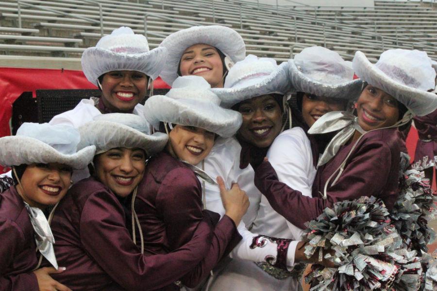 Even through the rain, our smile is still strong!