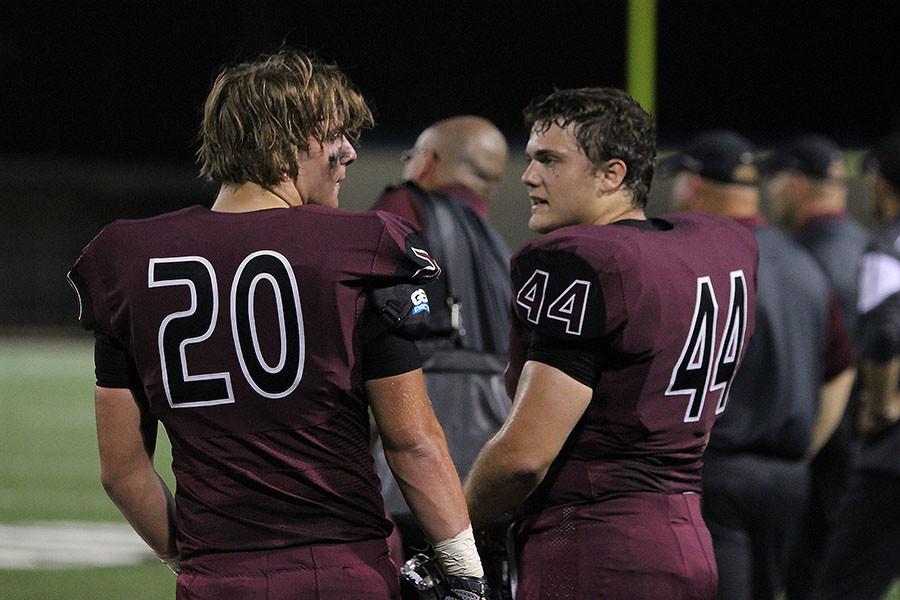 #20 Aaron Mcgee and #44 	Mitchell Steffen