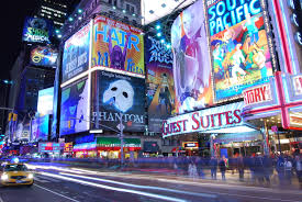 Broadway is home to many musicals, also  known as The Great White Way