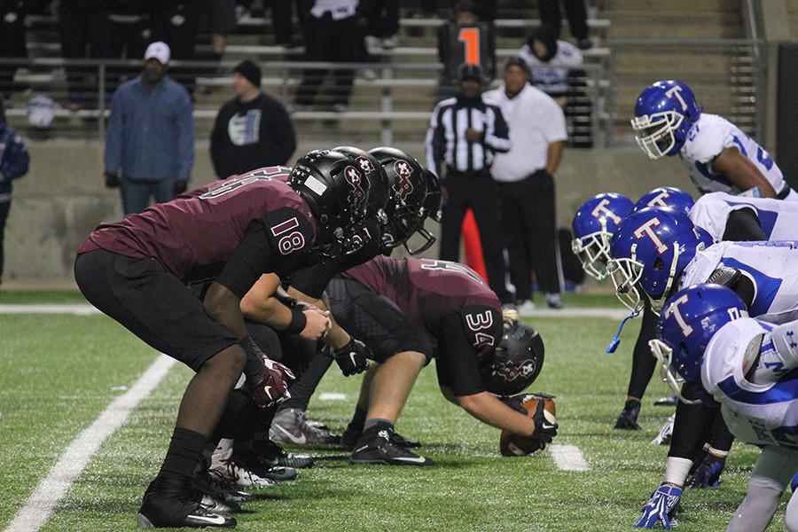 George Ranch offensive line closing in on a touchdown 