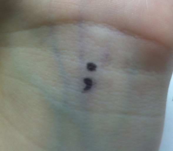 The Semicolon Project