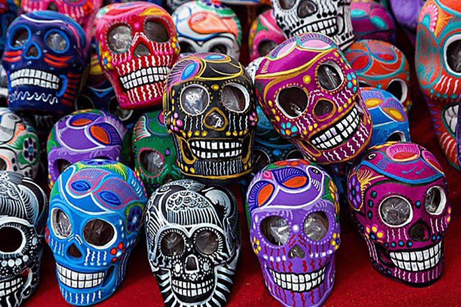 Day of the Dead skulls