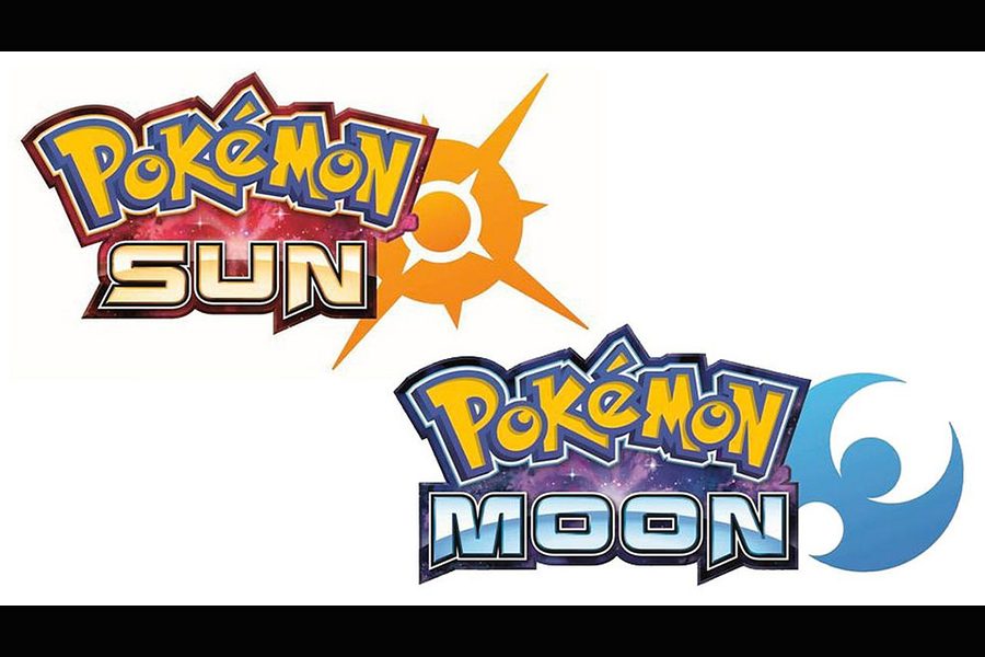 Logo designs for Pokemon Sun and Moon