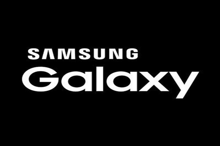 The logo for the Galaxy line of Samsung phones.