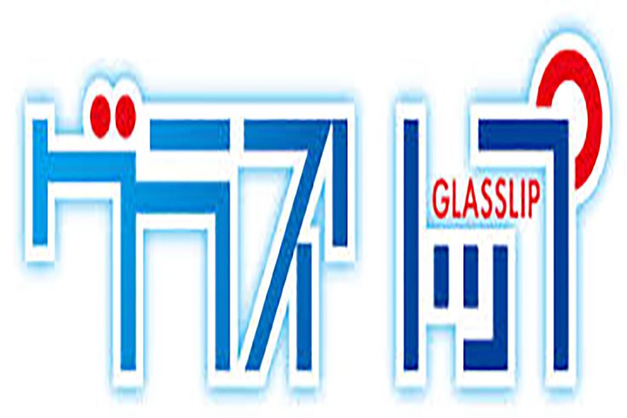 The Glasslip logo which was taken from https://commons.wikimedia.org/wiki/File:Glasslip_logo.png