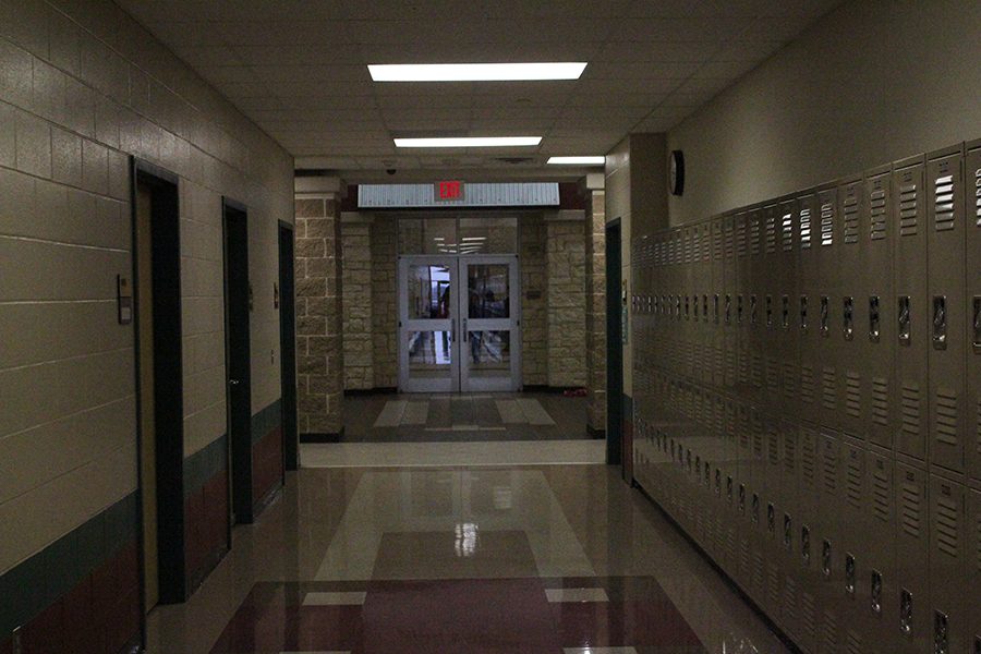 A hallway of George Ranch. 