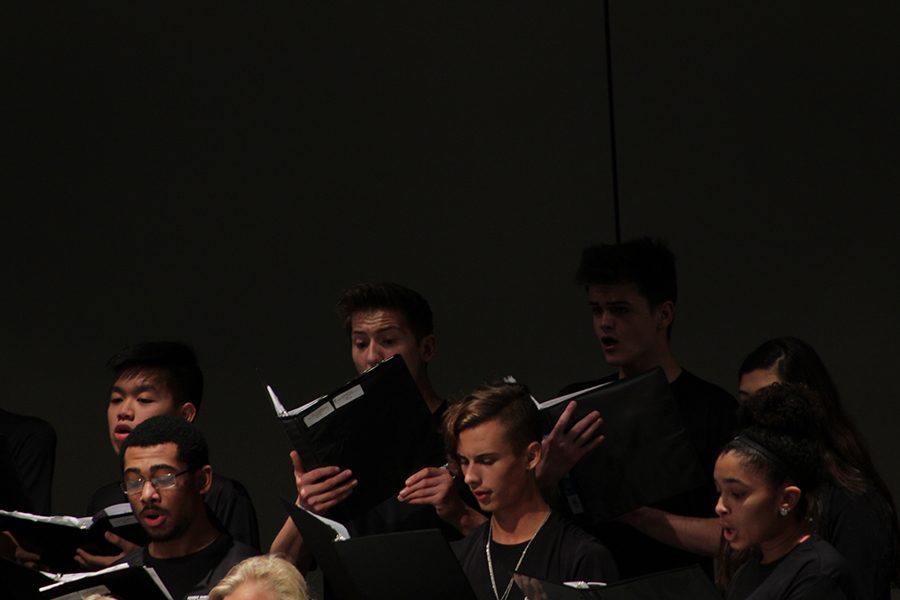 Ethan shows his face and emotions in singing one of the regional pieces.