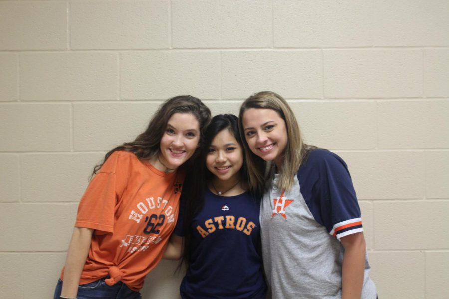 Mandy Crow, Cassidy Nguyen and Hailey Nelson
