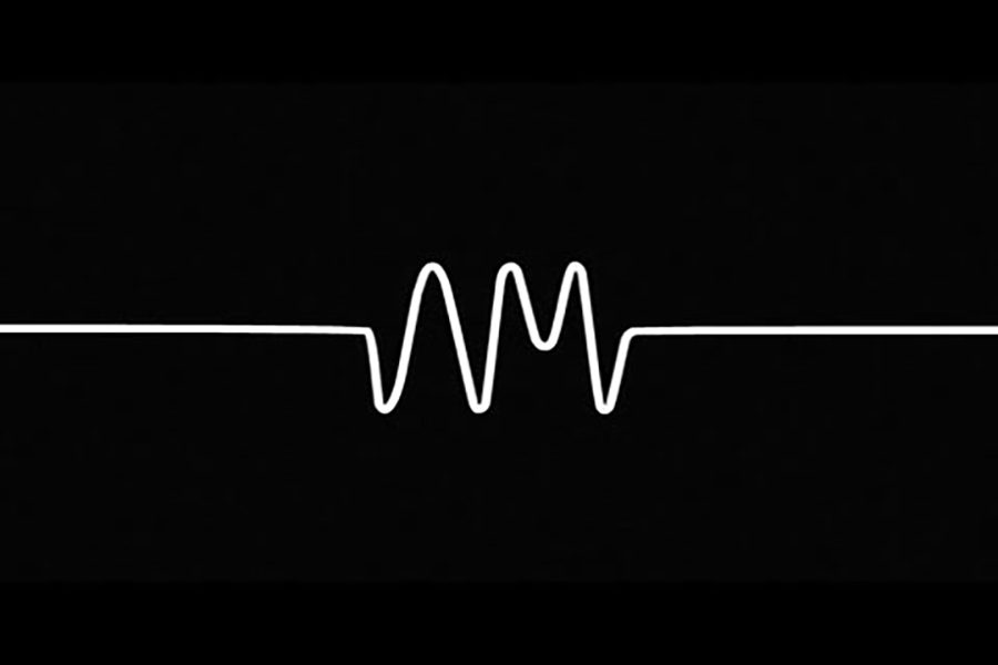 A soundwave from the lead track of AM, Do I Wanna Know?