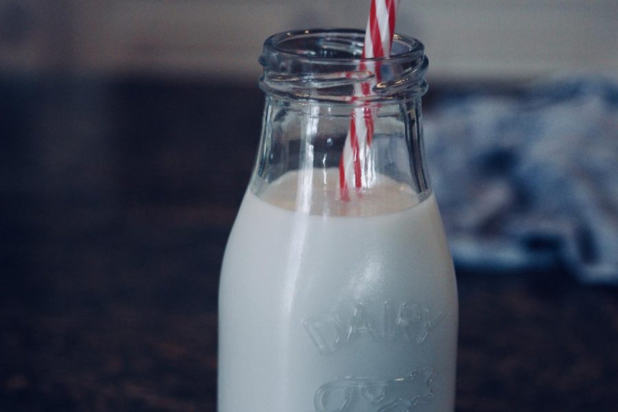 Taken by Nia Botti.
Milk in a traditional bottle.