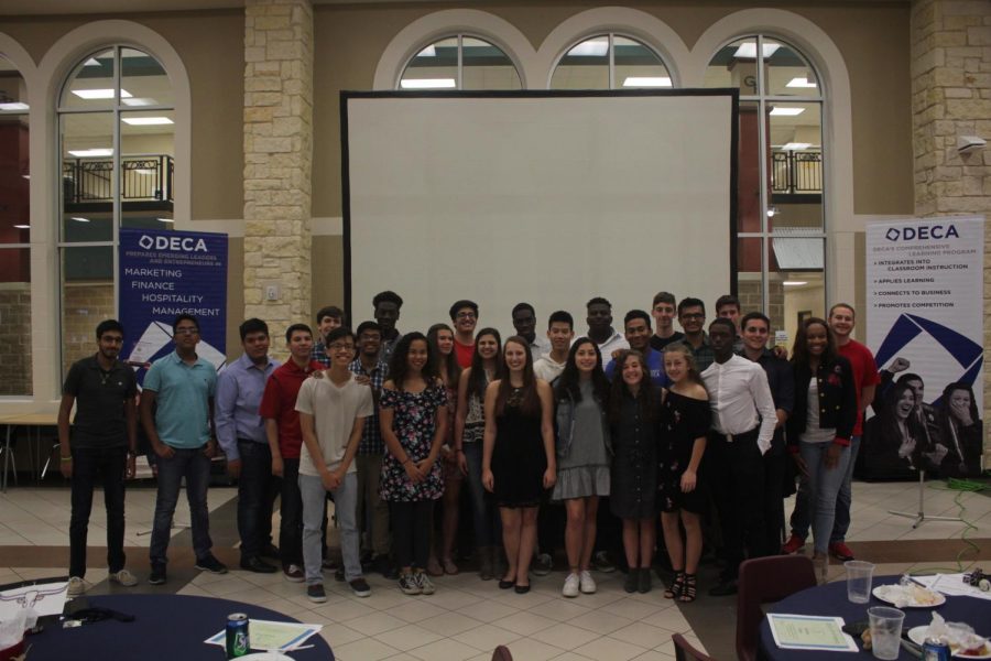 DECA+members+celebrating+a+great+year+