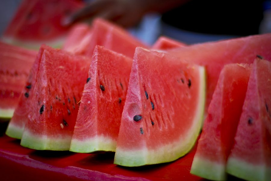 Some tasty watermelon to go with your listening experience