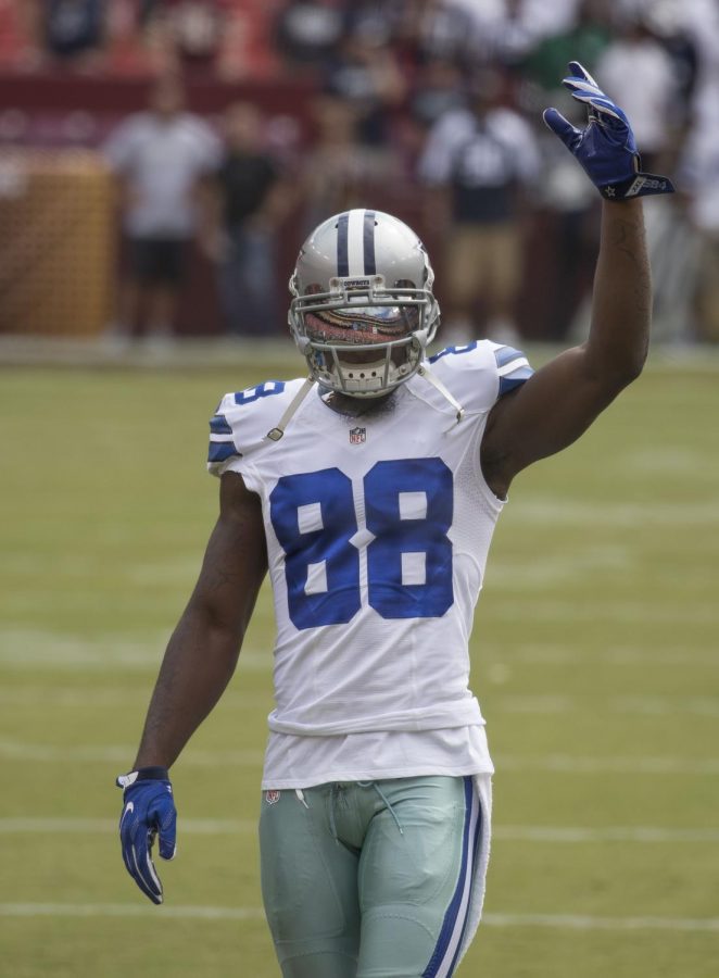 Dez Bryant with the Cowboys in 2016