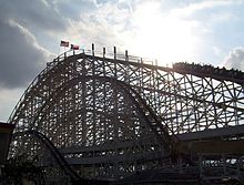 The Texas Cyclone, the last ride to close at the old AstroWorld.