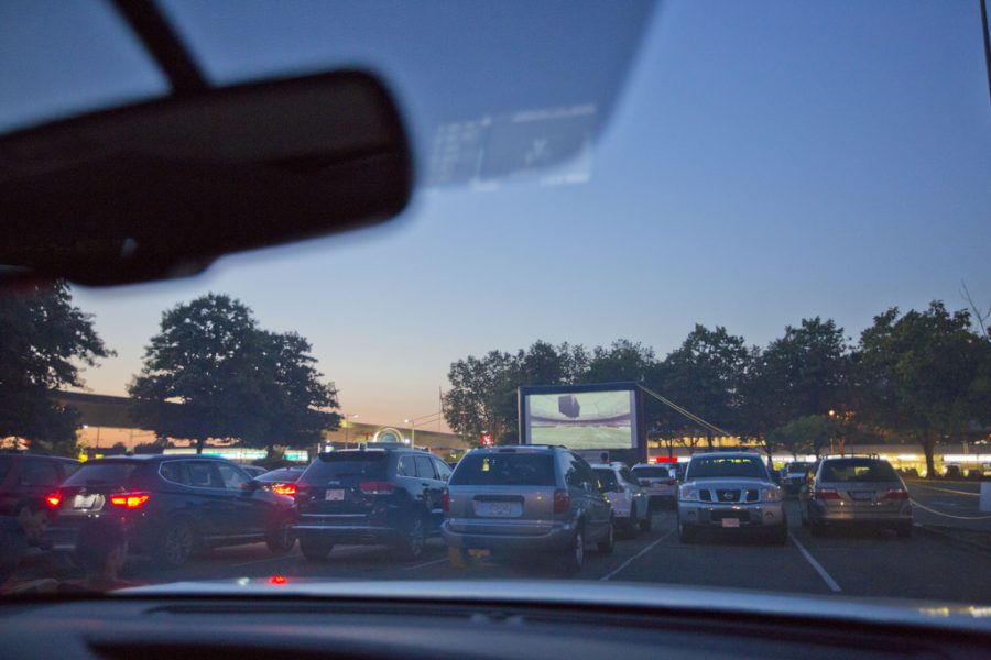 Going to a drive-in movie is a twist of spontaneity on the typical date of watching a movie