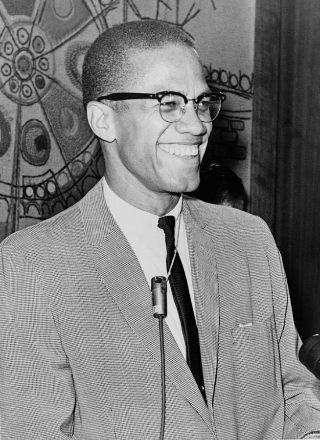 Malcolm X in 1964.