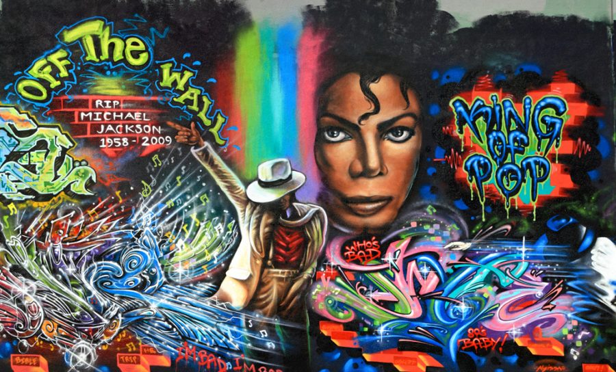 One of the many murals  created upon Michael Jacksons death.