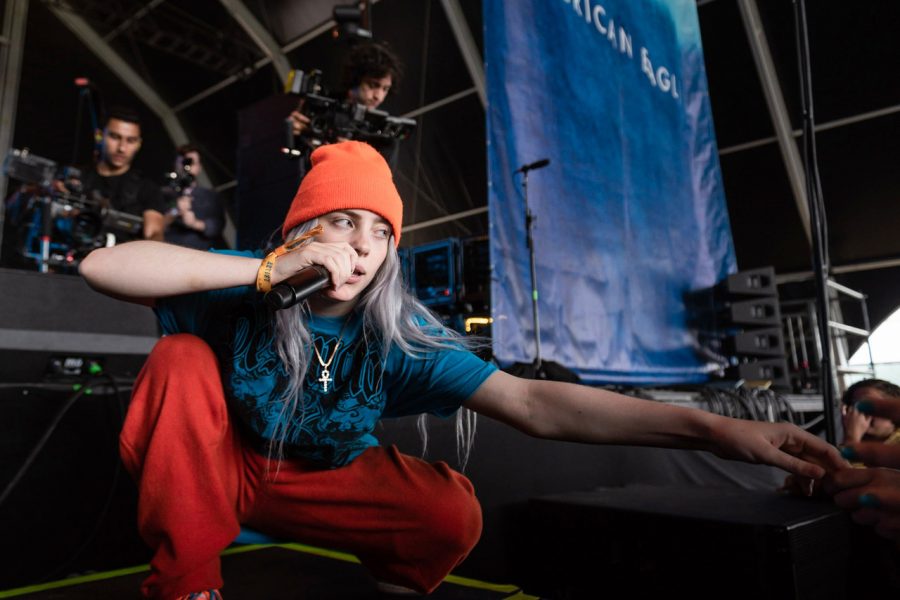 Billie Eilish, who is now 17 years old.