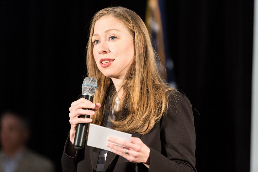 Chelsea Clinton expresses her uneducated opinions during the MN Rally, 