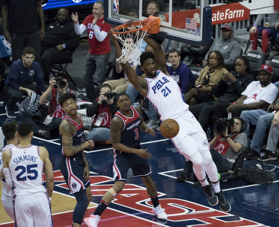 76ers at Wizards 2/25/18