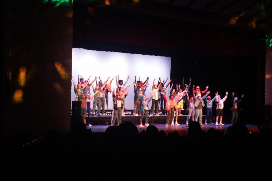 The choir concert was held in the auditorium.