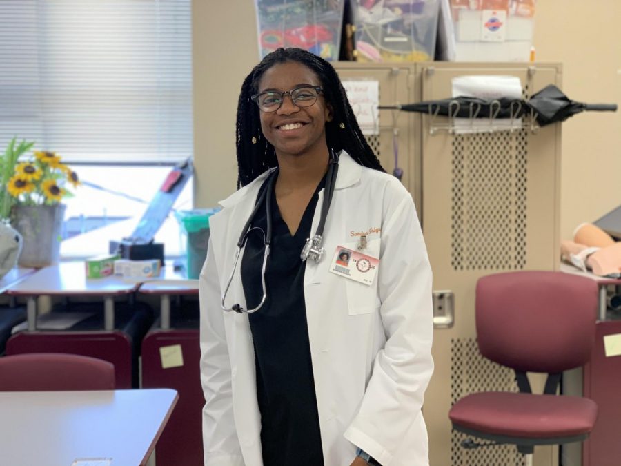 Sandra Isiguzo is a senior that aspires to practice medicine