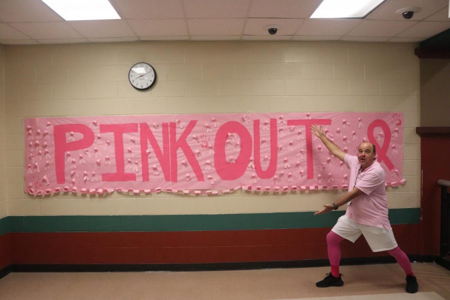 MR TOUPS is the pink out king.