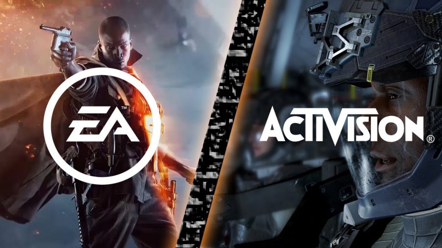 DICE's Battlefield 1 and Call of Duty in a side-by-side