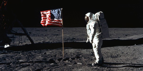 Image from the Apollo 11 mission which Dwight was suppose to be apart of.