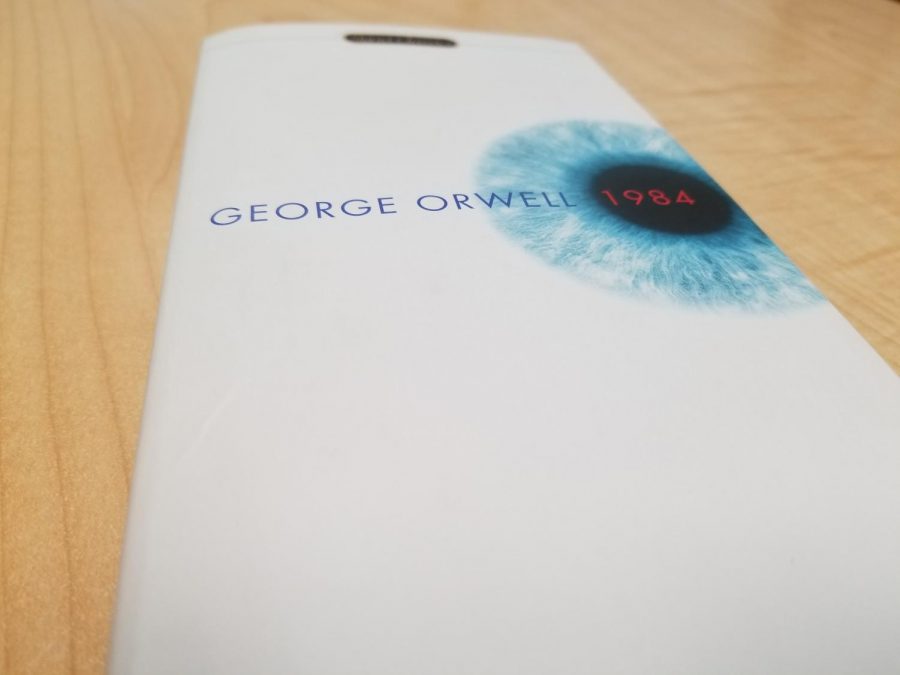 George Orwells novel, 1984, is set in a dystopian society where Big Brother is Watching You.