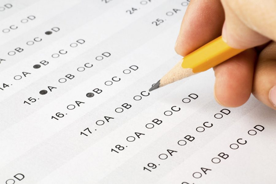 Multiple choice tests are the easiest to cheat on, and some teachers are combating this by making different versions.