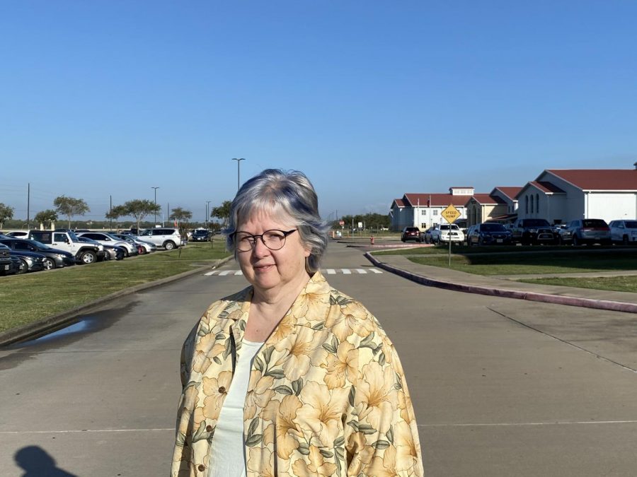 Mrs. Colleen Kroeker one of the founding teachers that helped opened George Ranch and now the leader of newspaper.