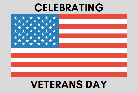 Veterans Day honors the millions of veterans in the United States that have risked their lives for the safety of our country.