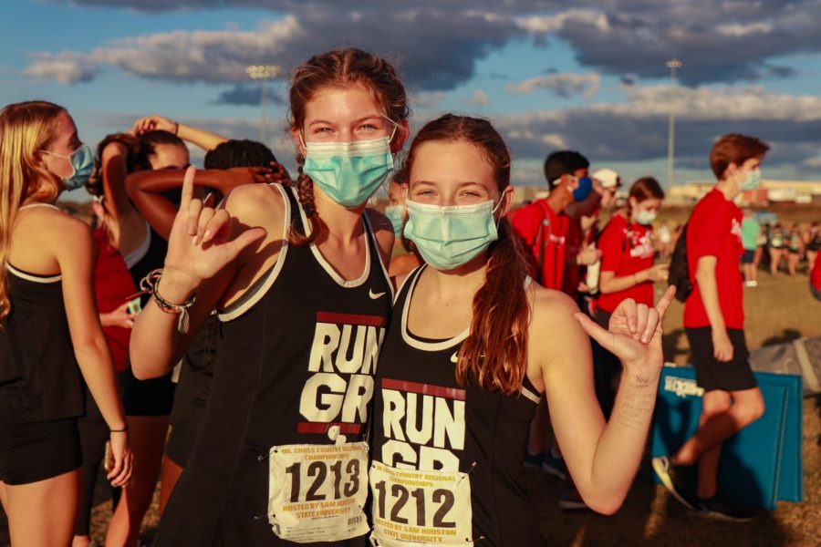 Junior Lexi Harkrider, and Sophomore Madison Haldiman qualify individually for the State 6A XC Meet. Way to go Lexi and Madison! George Ranch XC is officially State Bound!