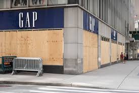 Stores in many big cities are boarding up storefronts with plywood and chaining up doors in anticipation for election riots. 