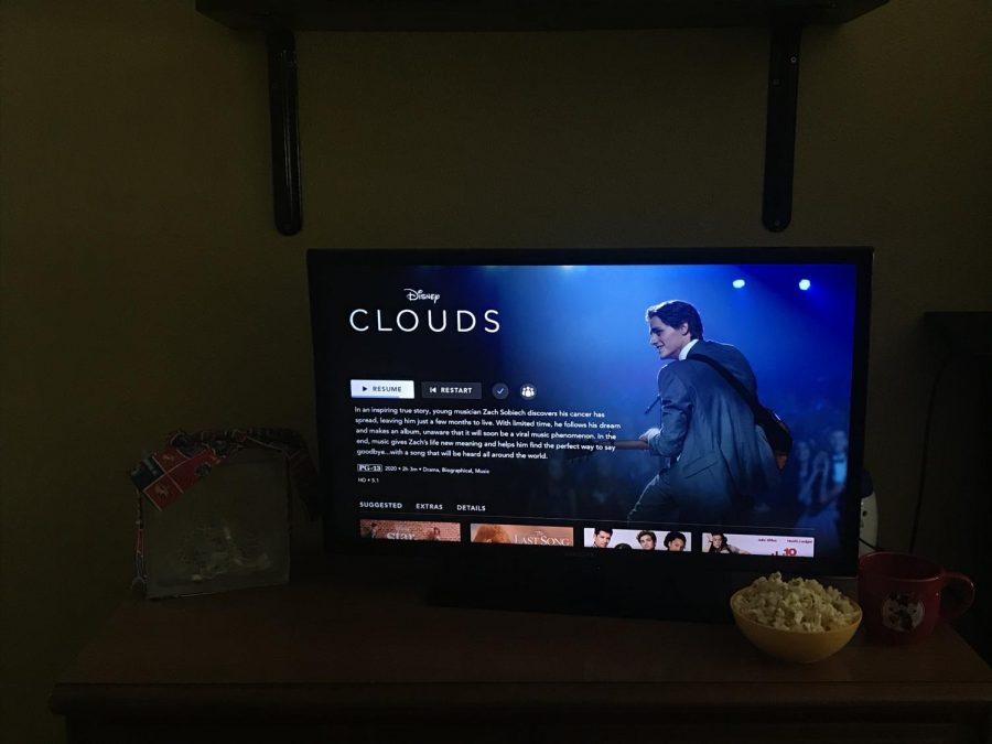 The movie Clouds is available to view on Disney Plus.