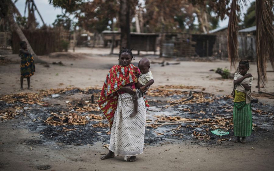 Hundreds of thousands of people are losing their homes as the Islamic State gains further control of Mozambique.