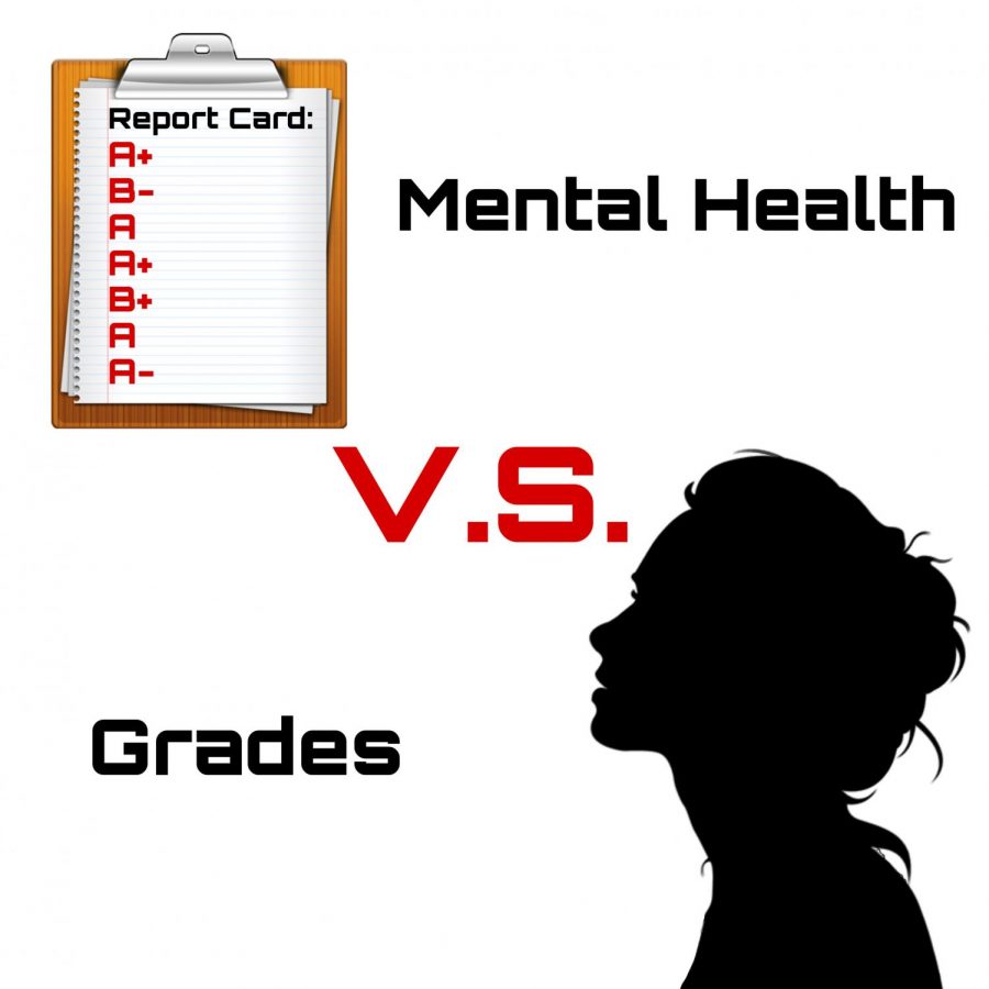 Mental health and grades are constantly battled between each other.