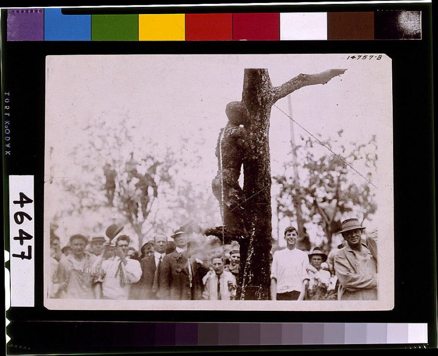 Lynching was a common occurrence, and many a Black man burned as this one did. Only difference is the Walkers were burned in their own home.