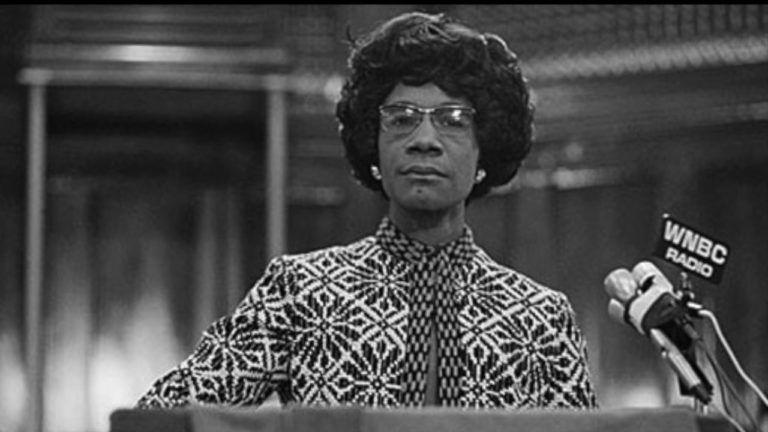 Chisolm was the first African-American woman to be elected to the House of Representatives