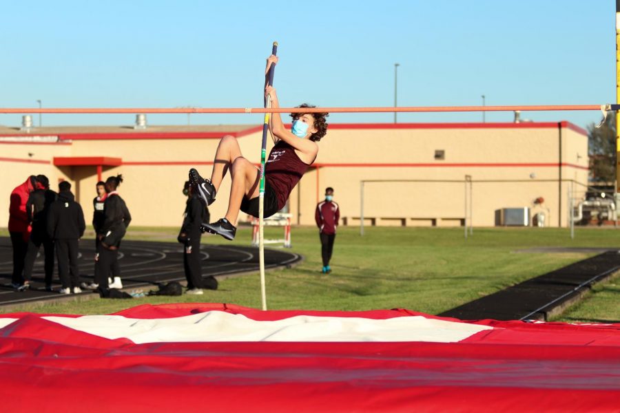 Carson Lee (9) was very excited to compete in his very first track meet.