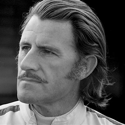 photo of Graham Hill, the only Triple Crown winner.